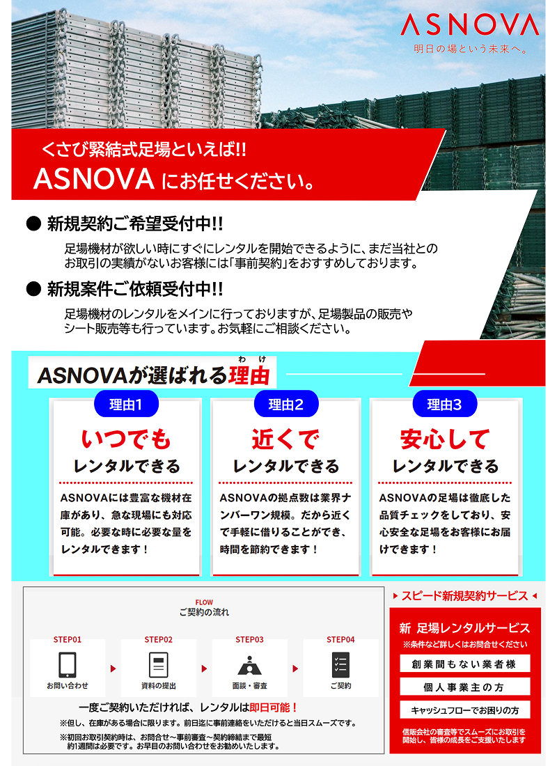 足場レンタル