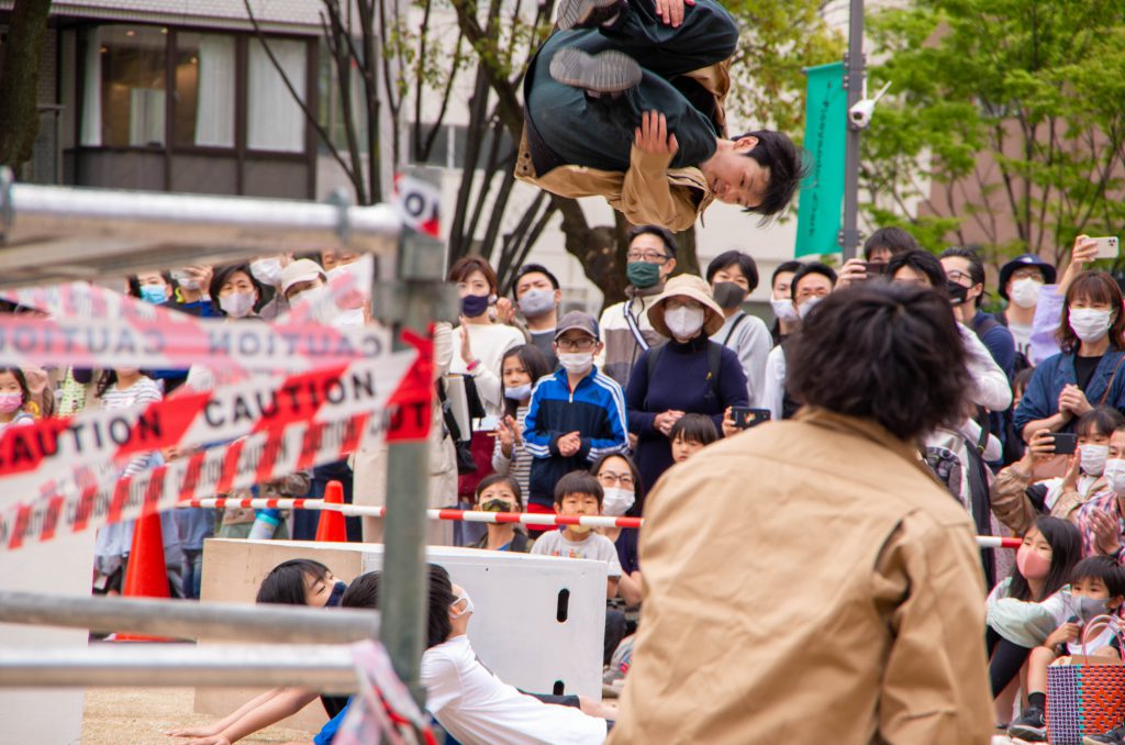 パルクールイベント写真