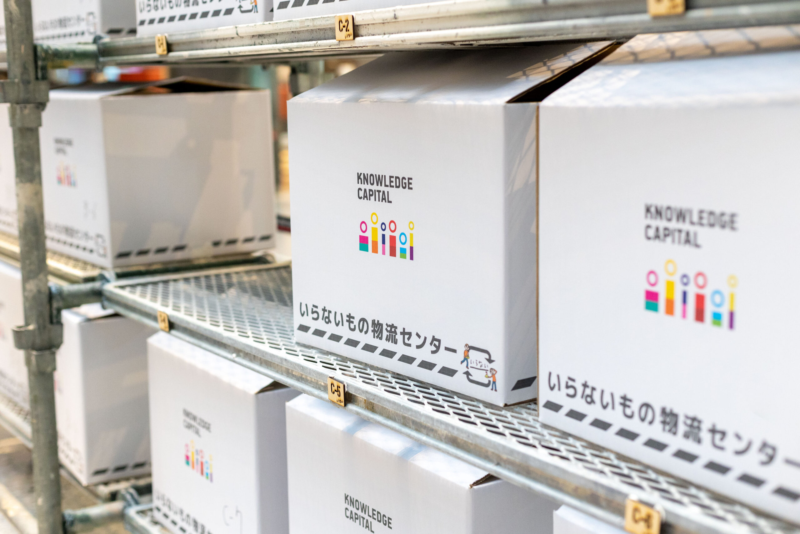 棚の上で待機中の”いらないもの”たち