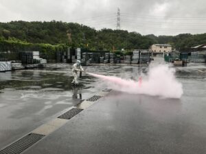 消防＆救助などの緊急事態訓練