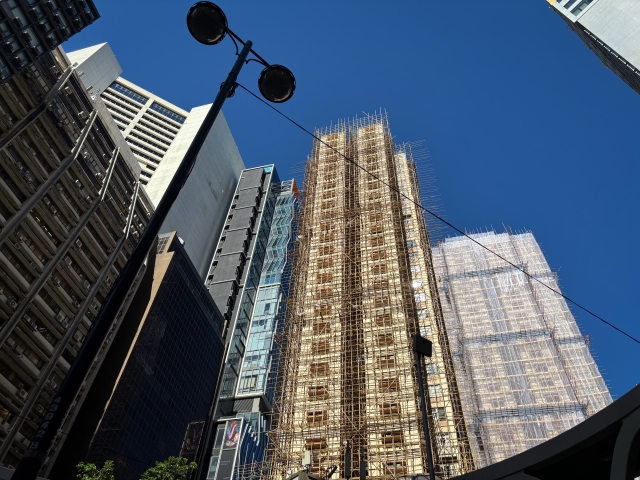 竹足場 香港 足場